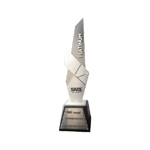 Trophy award of SME Rising Star Award