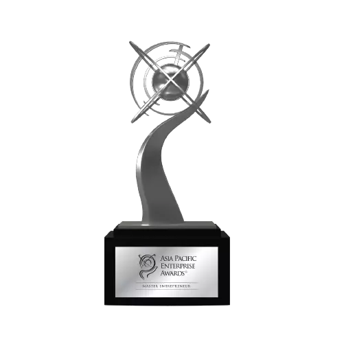 Trophy award of Asia Pacific Entrepreneurship Award (APEA)